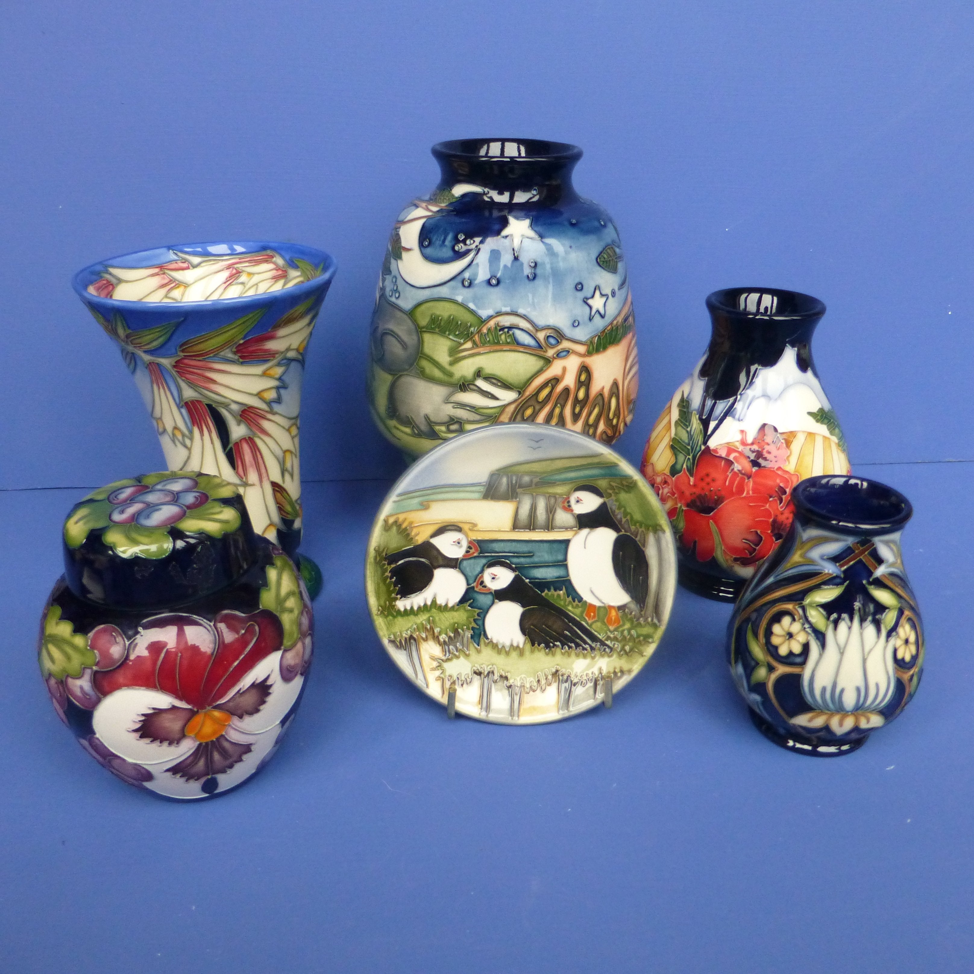 ☆2006 MOORCROFT New Dawn by Emma Bossons / ムーアクラフト