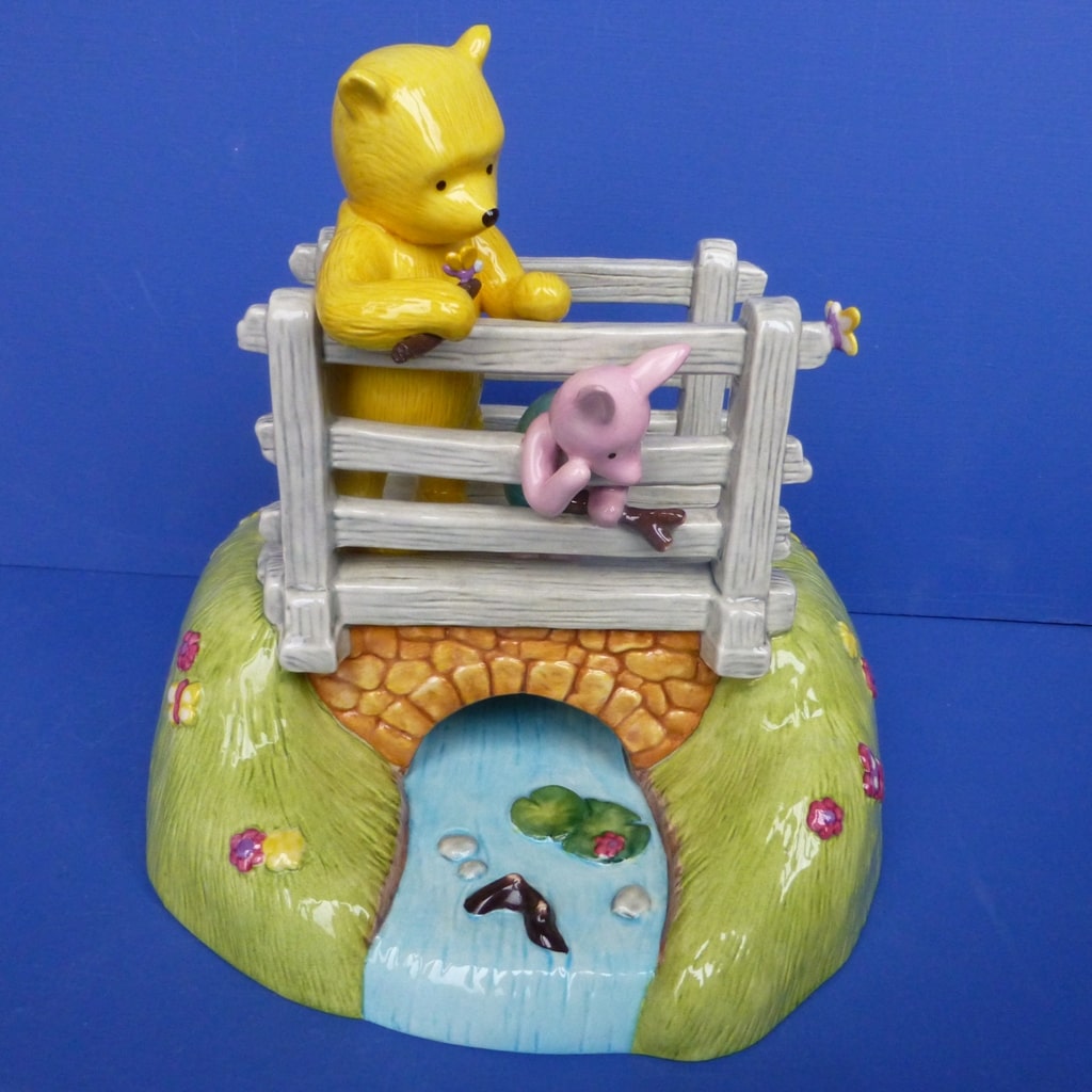 Royal Doulton Limited Edition Winnie The Pooh Figurine Pooh Sticks W