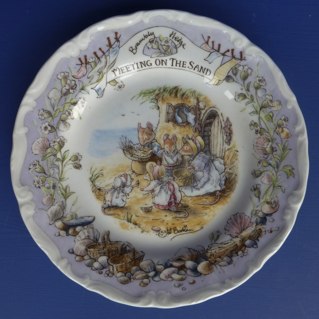ブランブリーヘッジ プレート MEETING ON THE SAND です! 【公式通販】