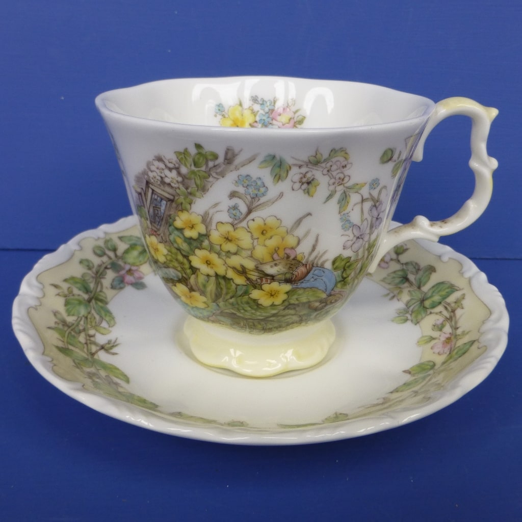Royal Doulton Brambly Hedge Teacup and Saucer Spring Peak Antiques