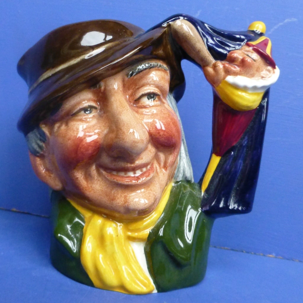 Royal Doulton Small Character Jug Punch and Judy D6593 Peak