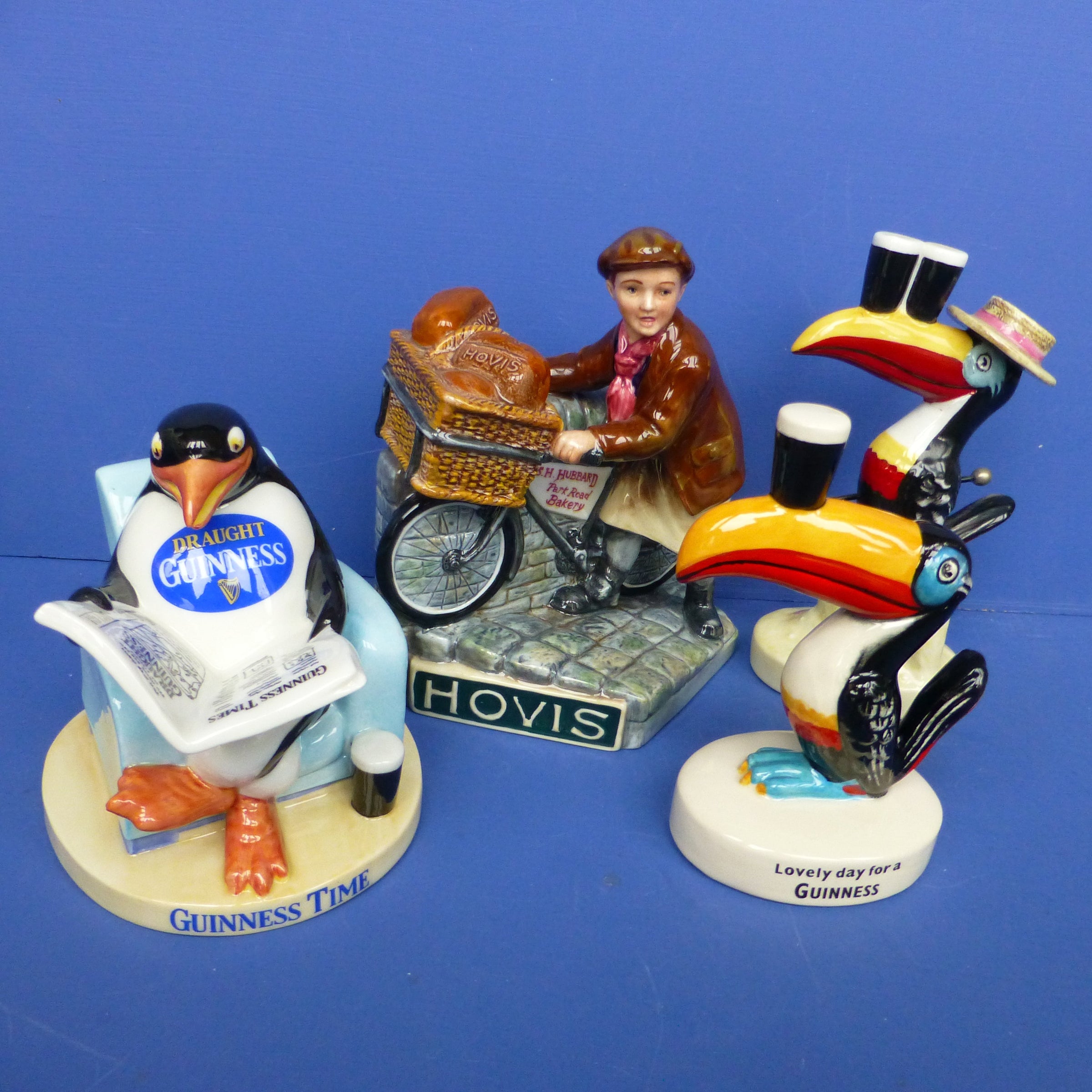 カールトンウェア製　GUINESS広告の陶製フィギュア カールトンウェア製 GUINESS広告の陶製フィギュア