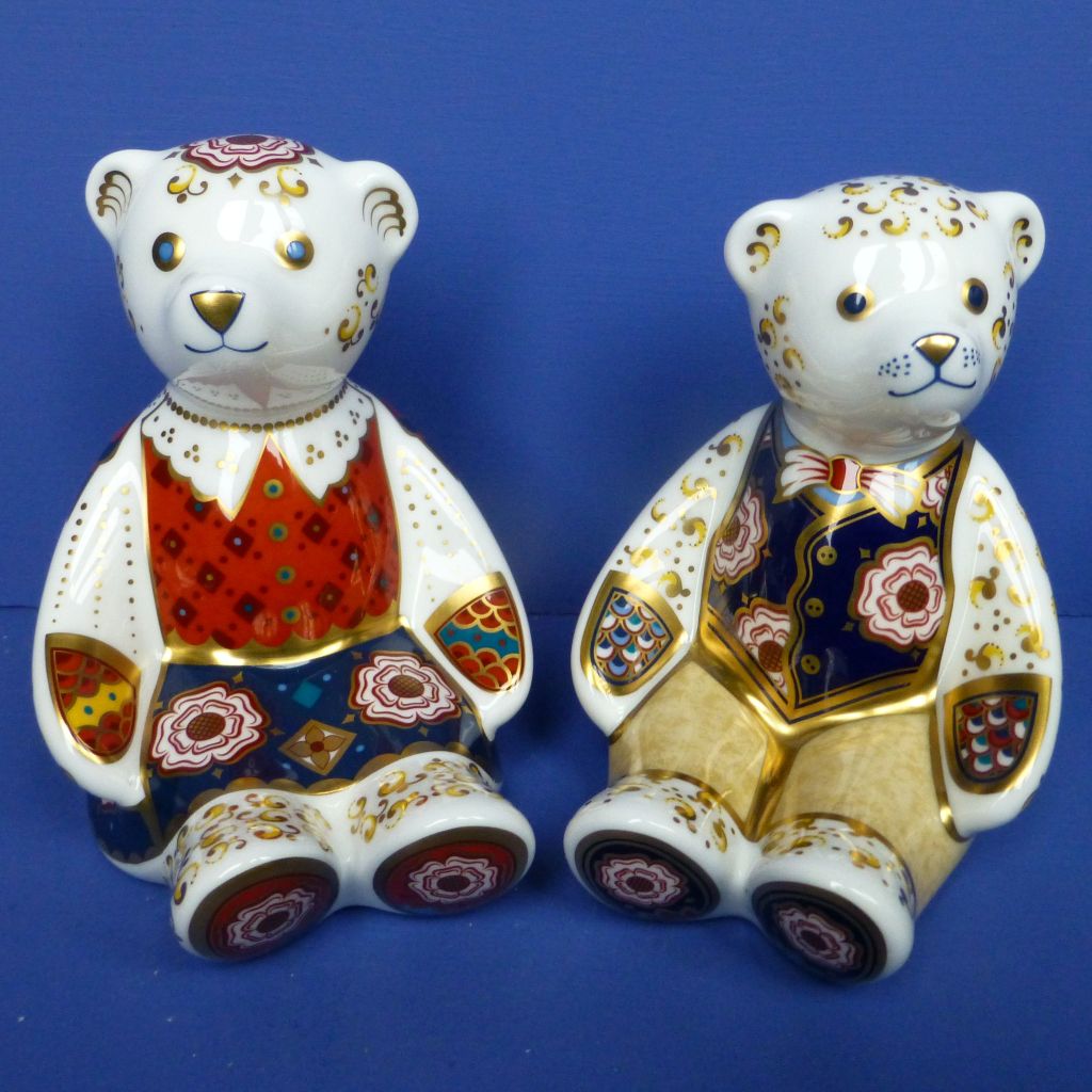 Pottery & Porcelain - Royal Crown Derby - Teddy Bears – Peak