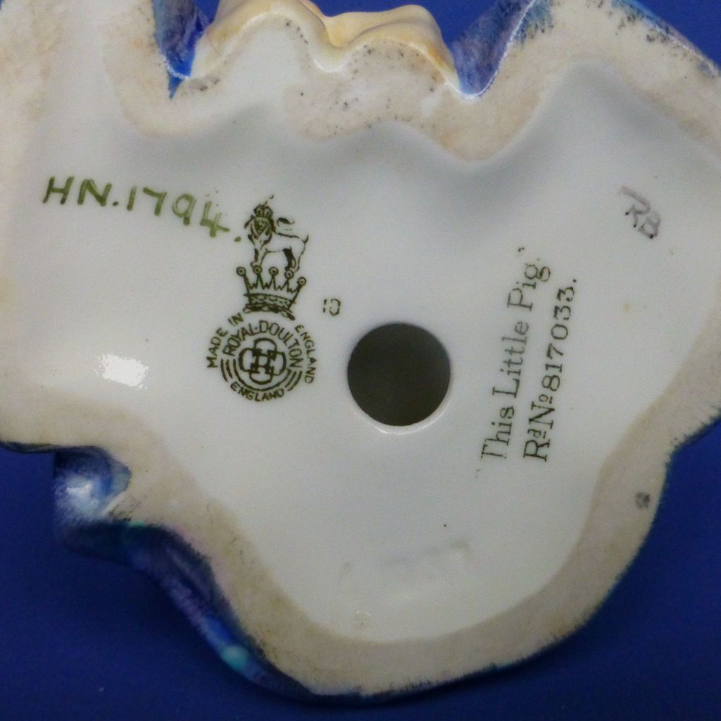 Royal Doulton Child Figurine - This Little Pig HN1794 – Peak