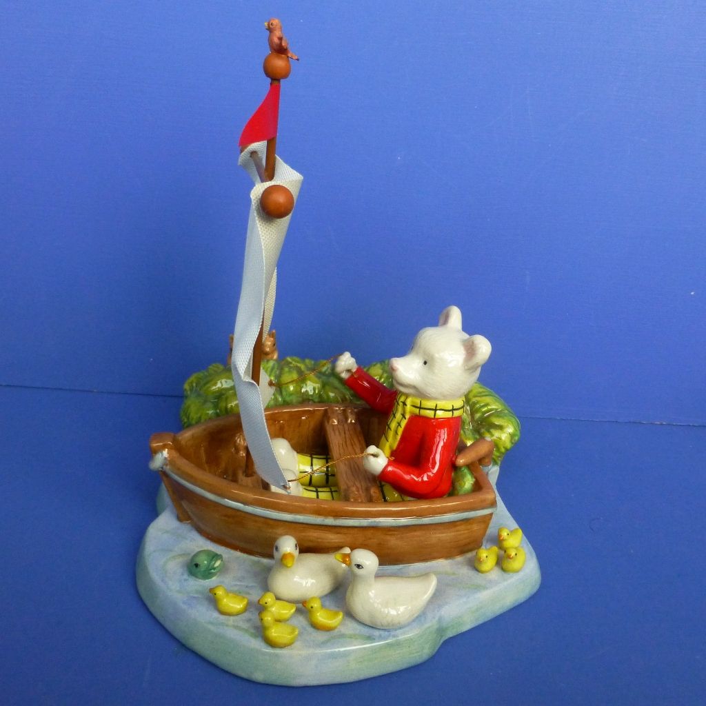 Royal Doulton Limited Edition Rupert The Bear Figurine - Captain Ruper ...