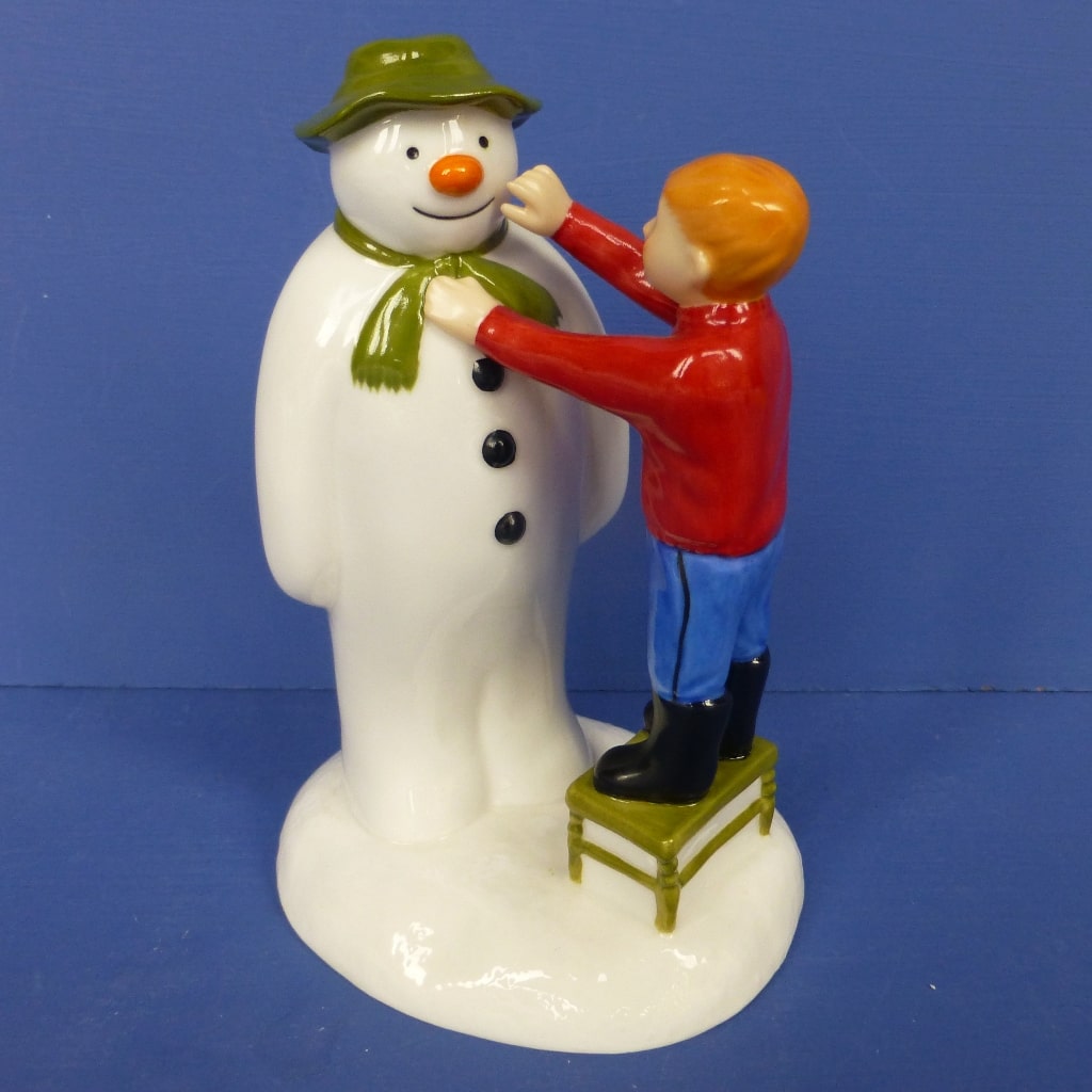 Pottery & Porcelain - Coalport - The Snowman – Peak Antiques and