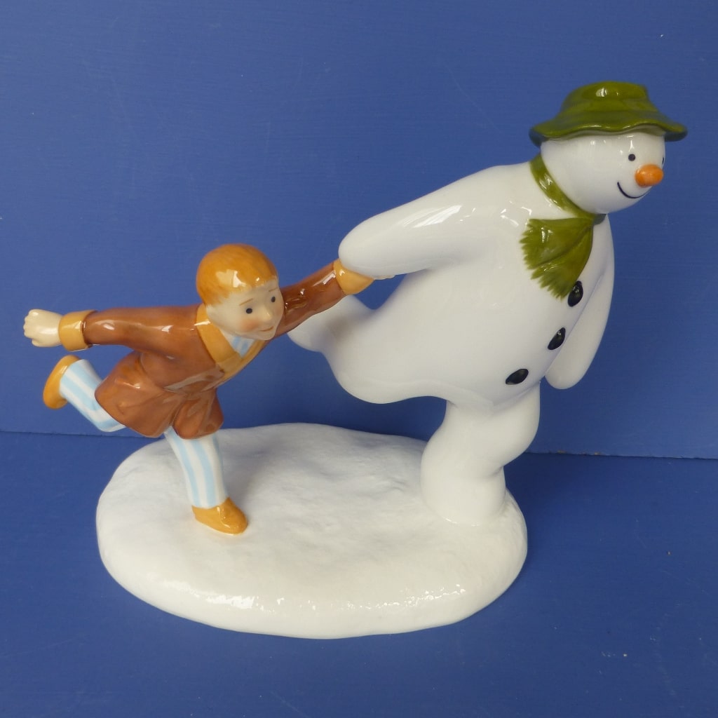 Pottery & Porcelain - Coalport - The Snowman – Peak Antiques and