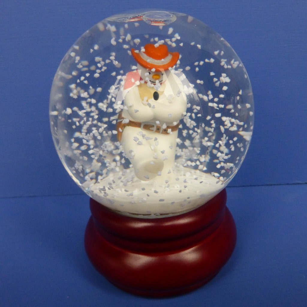 Cowboy Water Globe