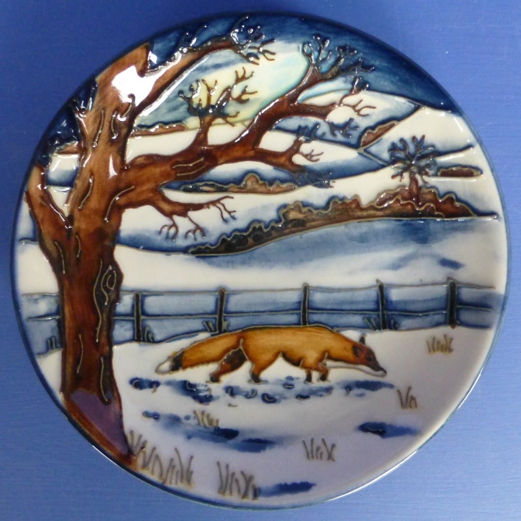 Moorcroft Pottery by Anji Davenport Jug Woodside Farm Moorcroft Pottery by Anji Davenport Jug Woodside Farm