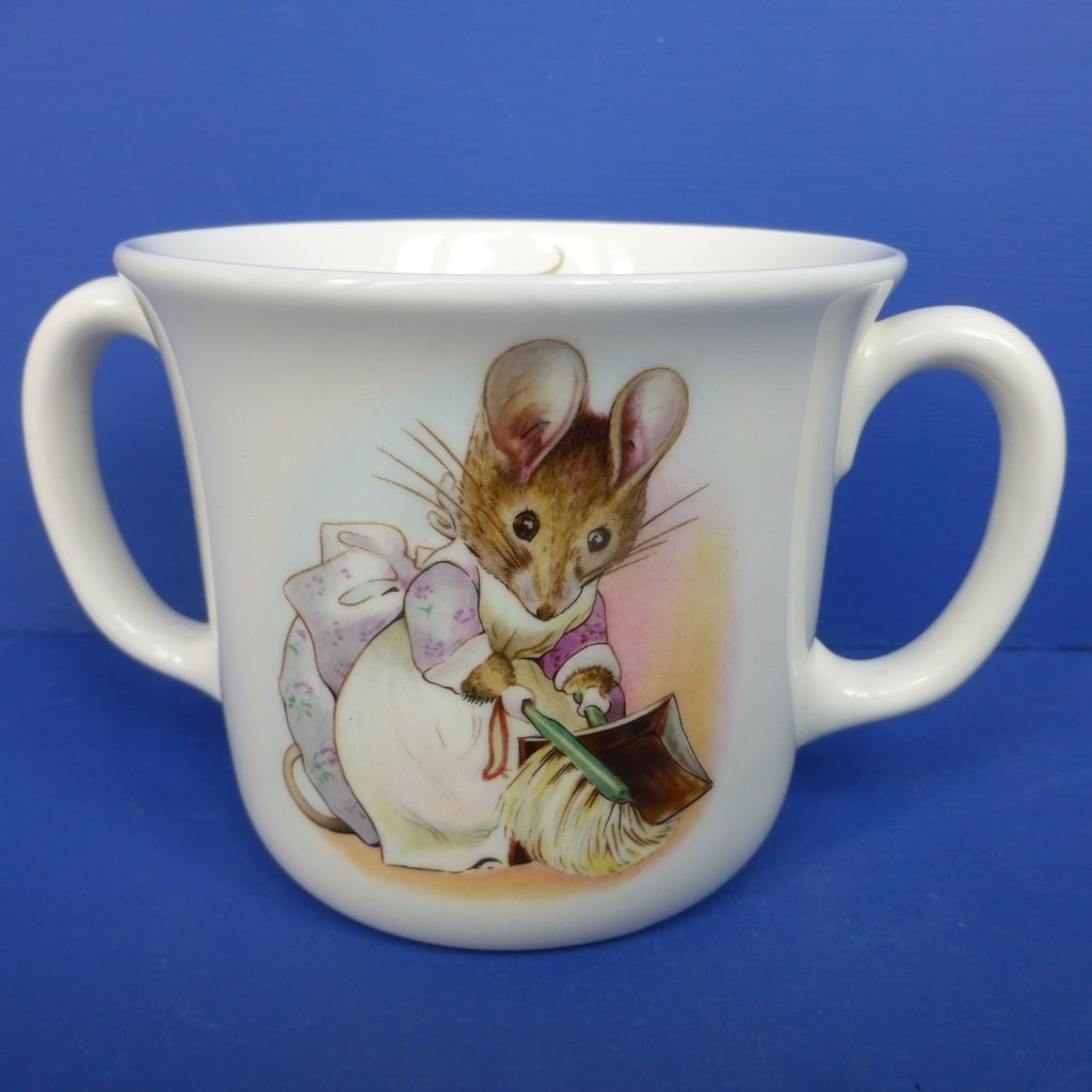 Hunca Set Royal Albert Beatrix Potter Beaker - Hunca Munca – Peak Antiques and ...