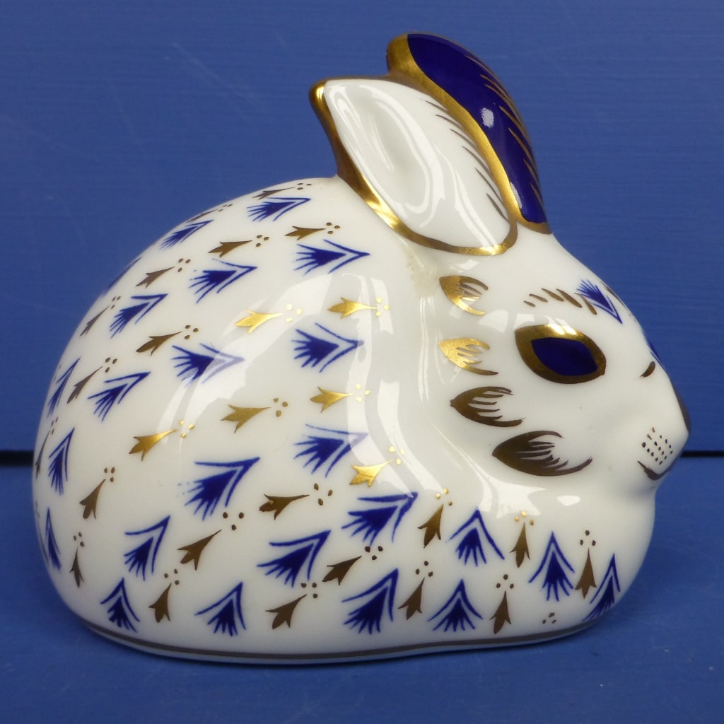 Royal Crown Derby Paperweight - Rabbit (Boxed) – Peak Antiques and ...