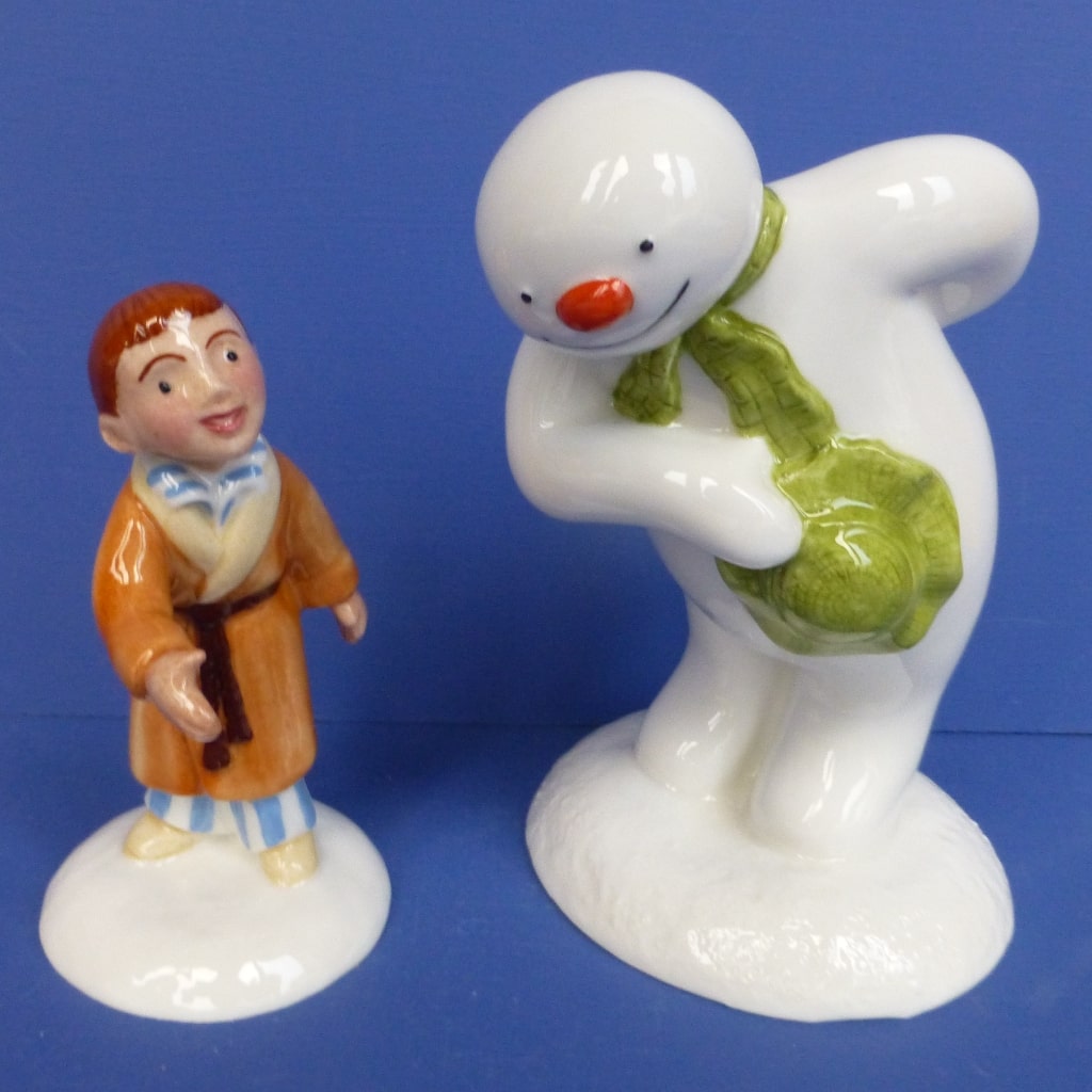 Royal Doulton Limited Edition Figurines - The Snowman and James (Boxed ...