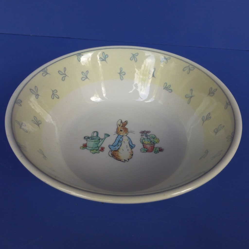 Wedgwood Beatrix Potter Cereal Bowl - Peter Rabbit – Peak Antiques and ...
